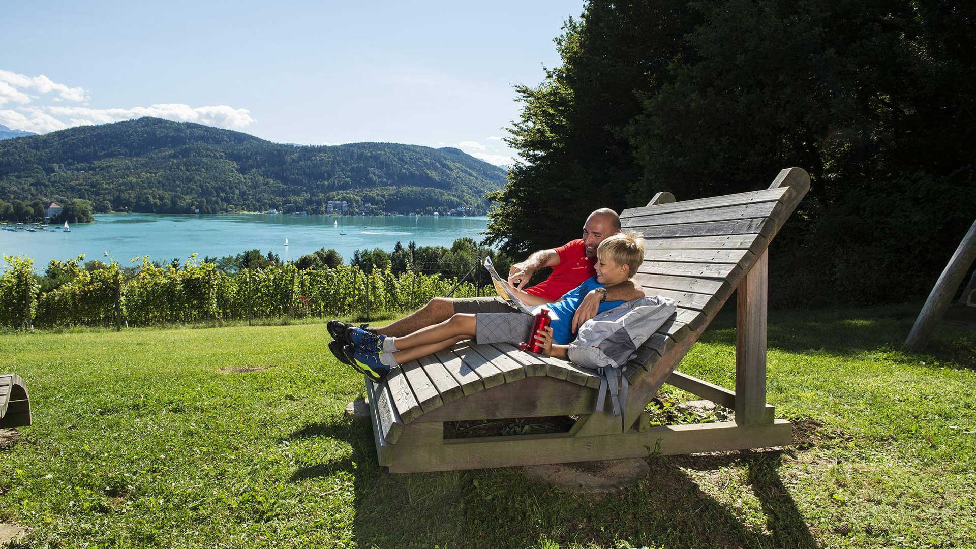 Wanderregion Woerthersee - Erholung am Woerthersee